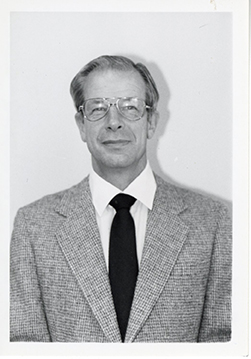 Men's Head Basketball Coach Don Zech in the 1970s.