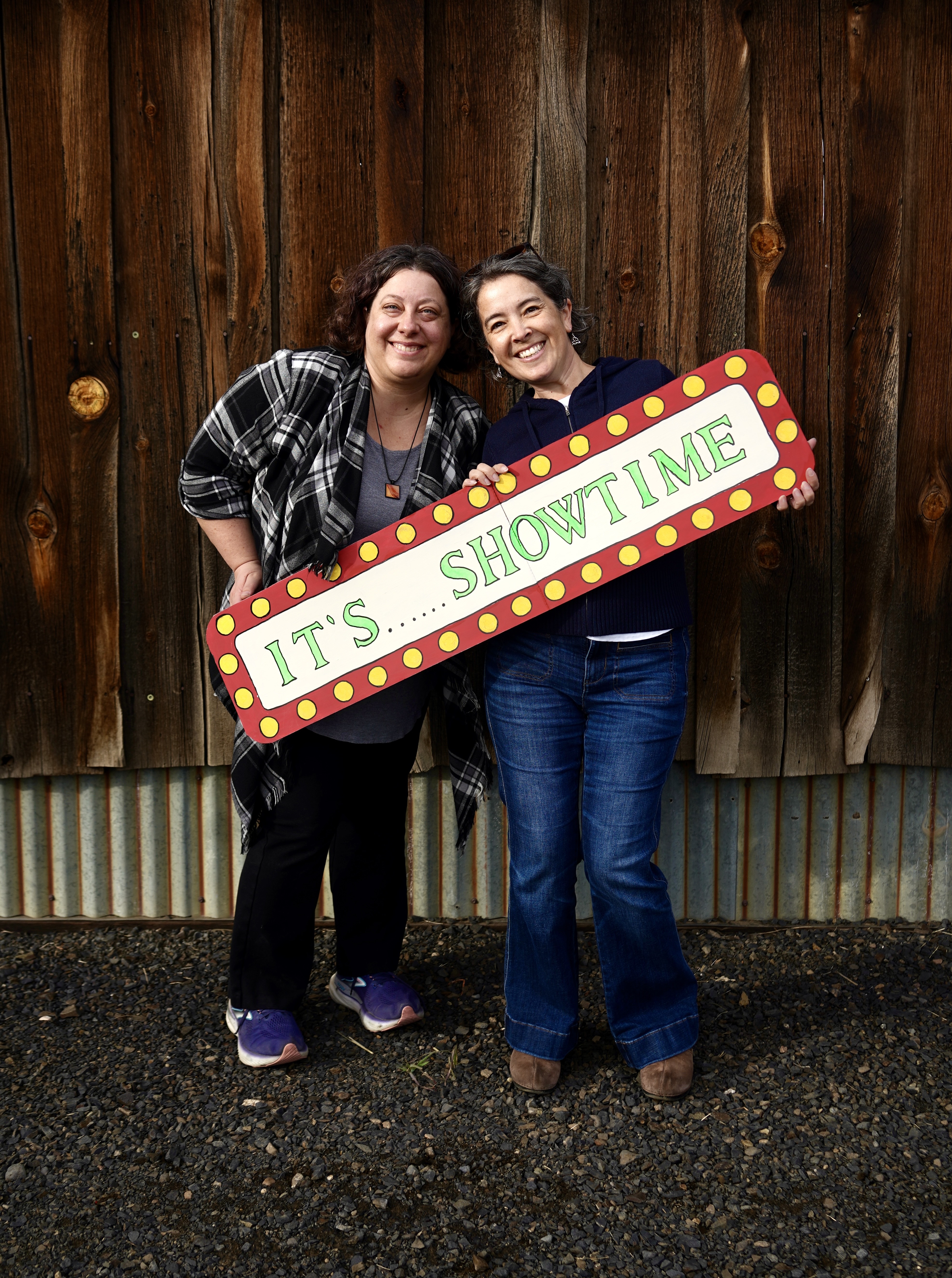 Lauren DiMaggio Jorgensen ’06 (left) and Bree Beal ’97