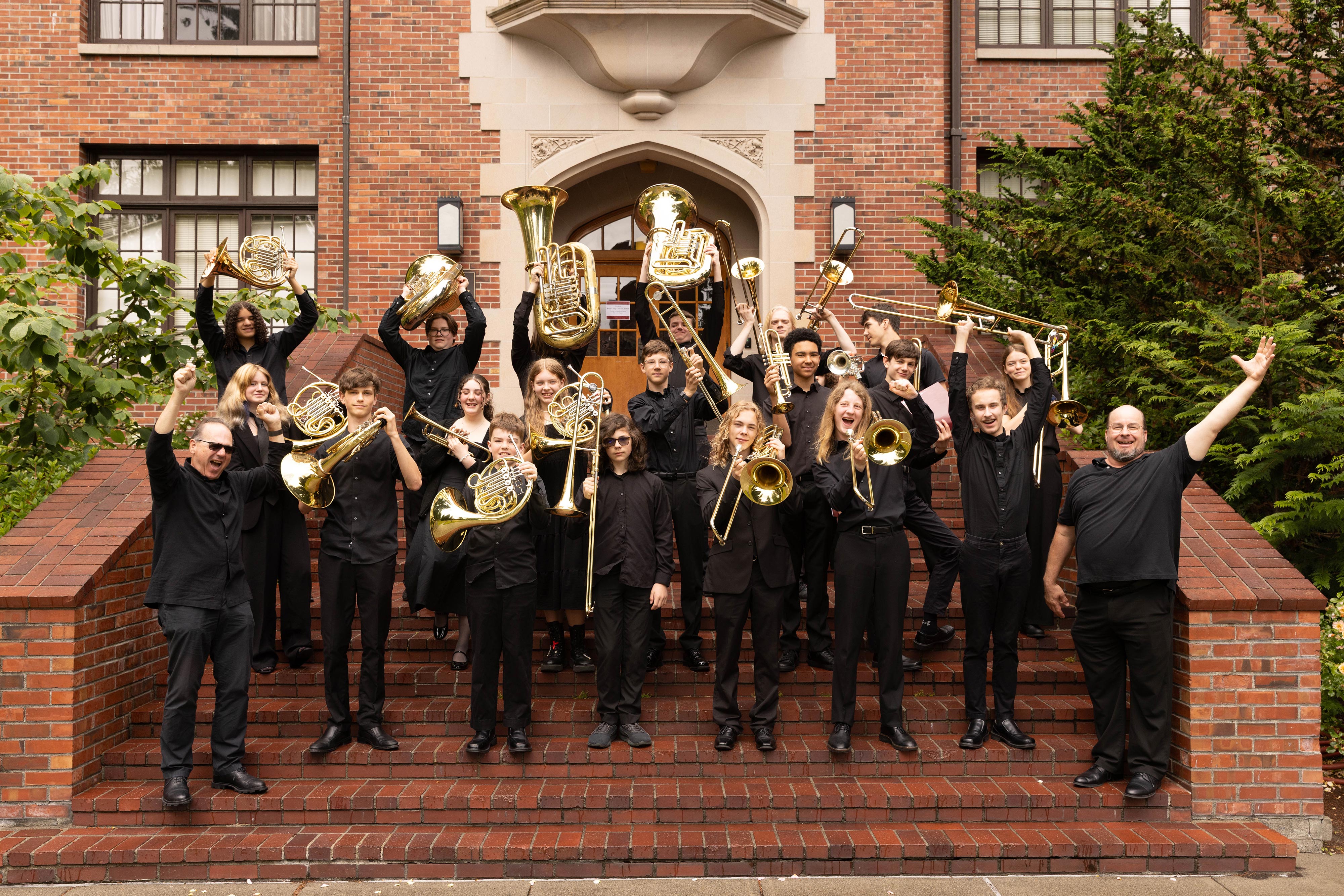 Community Music Brass Camp Youth Program 2026 participants