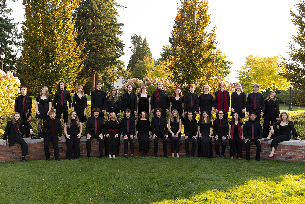Adelphian Choir group photo