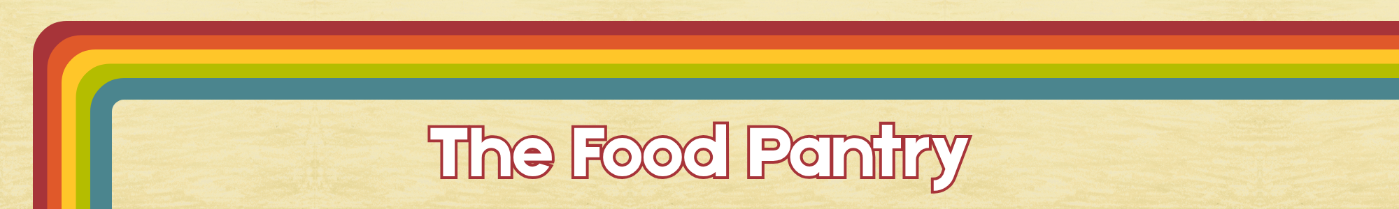 Food Pantry Banner