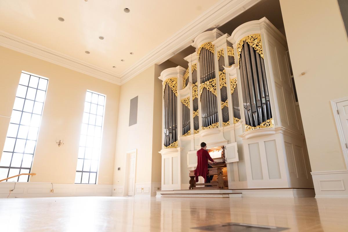Bethel Schneebeck Organ in Kilworth Memorial Chapel