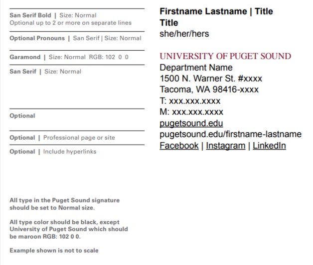 Email signature example