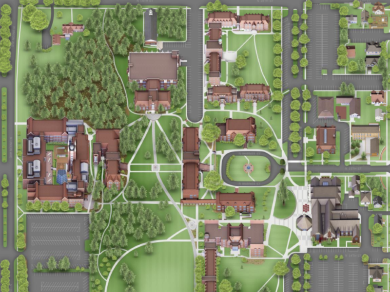 map of campus