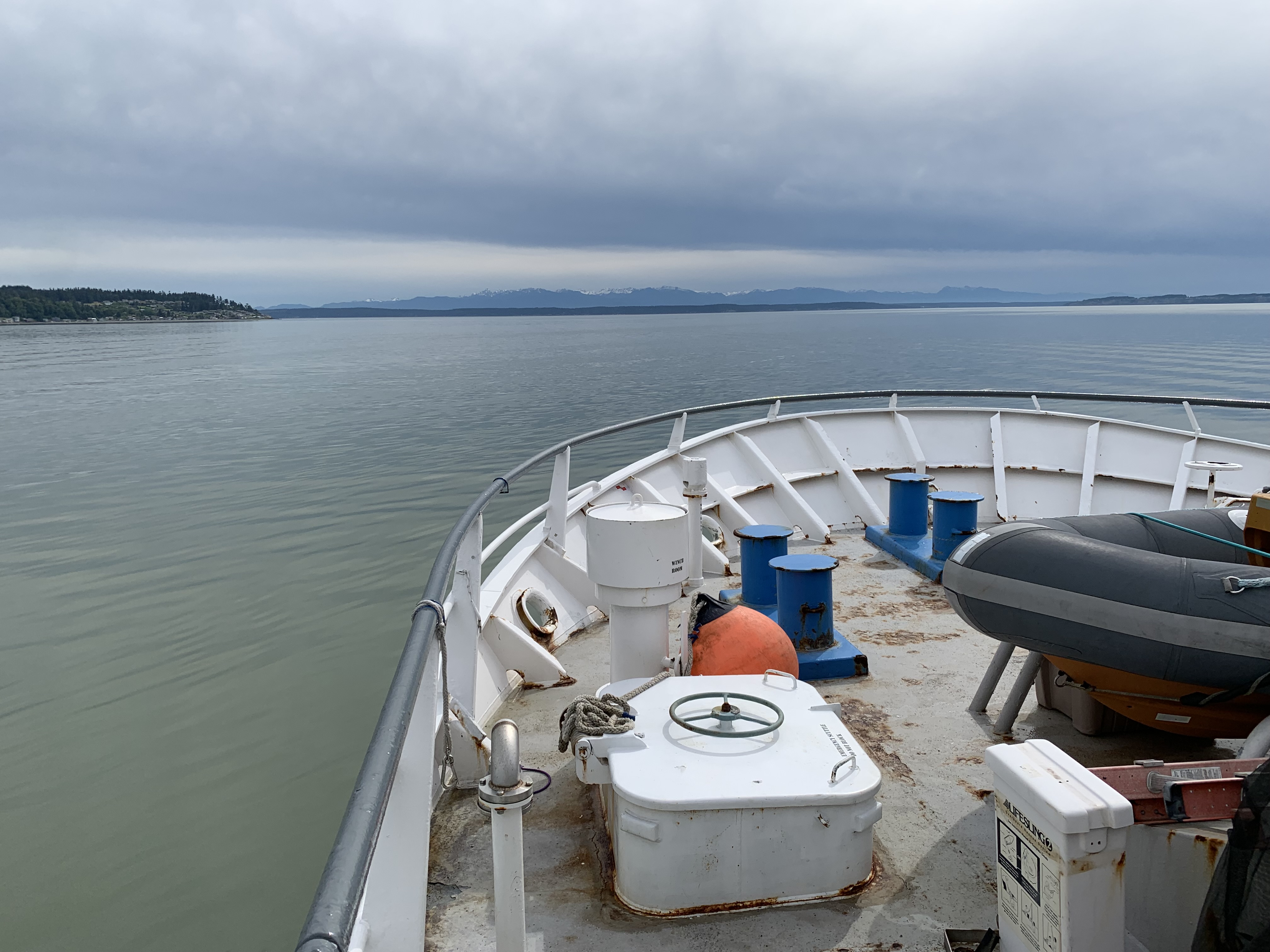 San Juan research cruise aboard the Rachel Carson