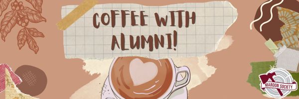Coffee With Alumni graphic