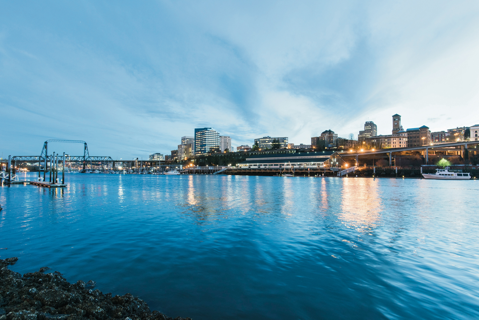 Downtown Tacoma from Commencement Bay