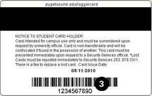 Back of LoggerCard