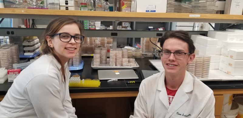 Ana Paula Peñuñuri (Universidad de Sonora) and Lucas Mulcahy