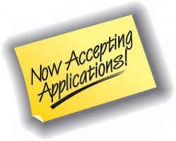 Accepting applications illustration