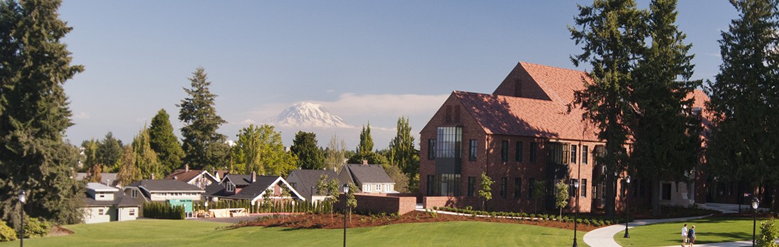 View of the campus and OT building