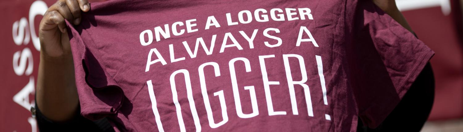 Once a Logger, always a Logger T-shirt