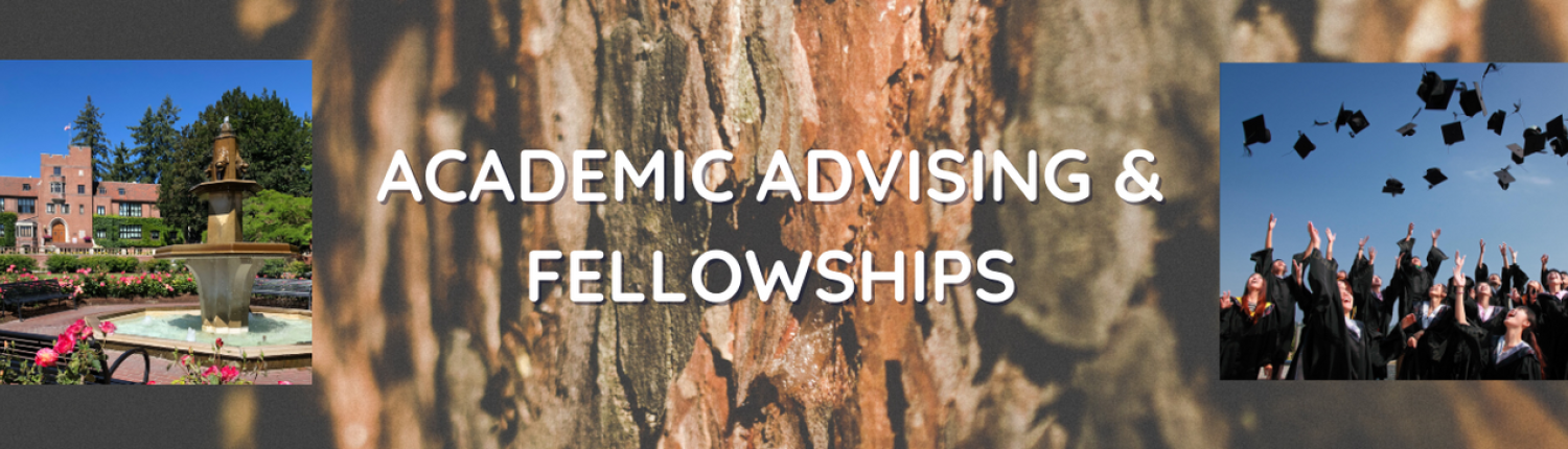 Academic Advising Banner with images