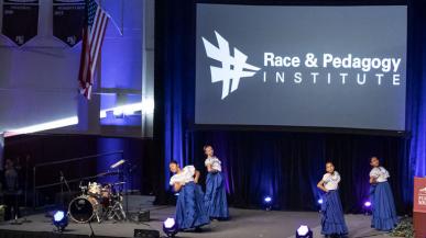 Performers at the Race and Pedagogy National Conference