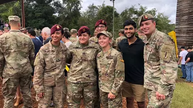 Jena Burkhart DPT’24 graduating from U.S. Army Ranger school.