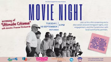 Flyer for Movie Night