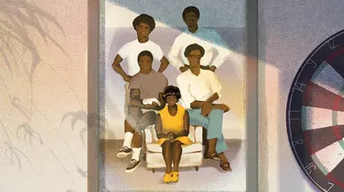 Passing the Torch. Illustration by Andrea Cheung.