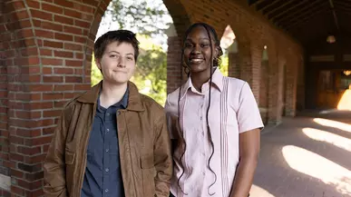 Coco Brandabur and Princess Akpotu