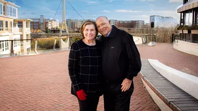 Louis Slangen ’69 and his wife, Linda