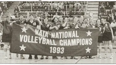 1993 NAIA National Volleyball Champions