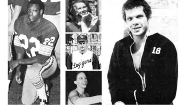 Collage of student athletes