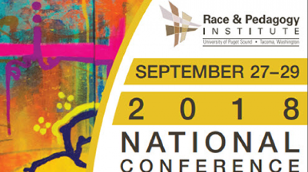 2018 Race & Pedagogy National Conference poster