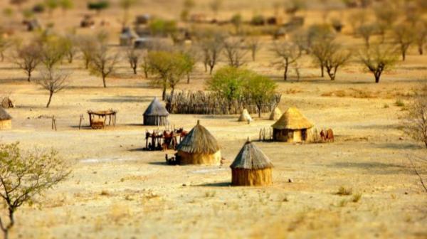 Namibia village housing