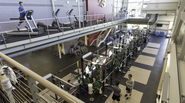 Fitness Center in the Athletics & Aquatics Center