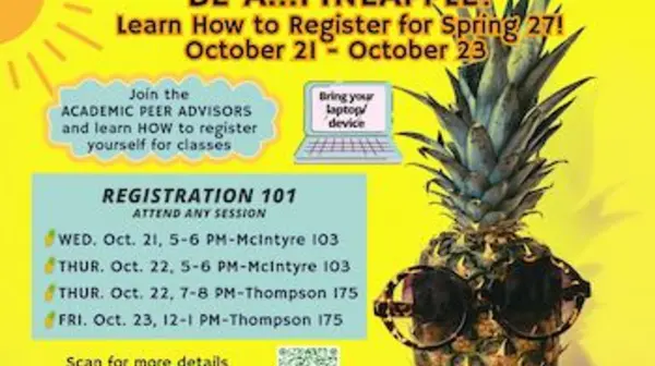 Registration 101 Workshop details