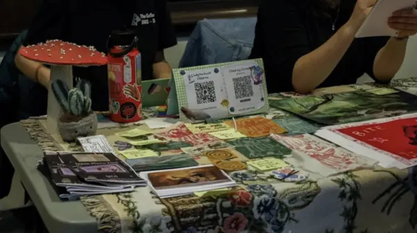 Student Art Table