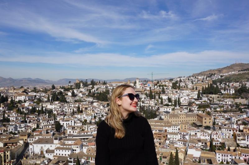Kat Taylor '18 in Granada