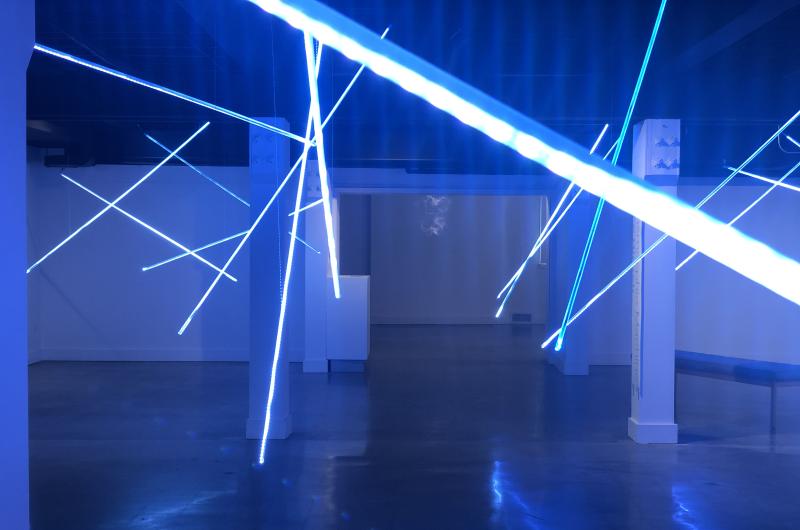 LED tubes in Gallery