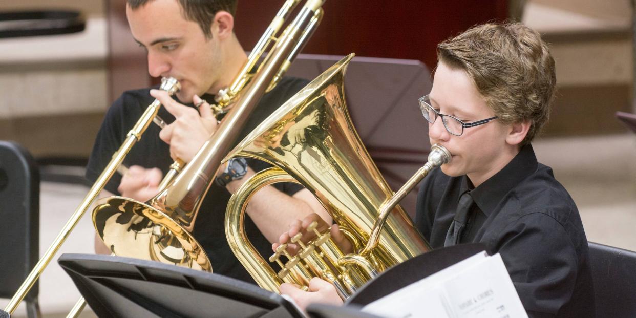 Brass Camp offers young, local brass players an opportunity to learn and grow.
