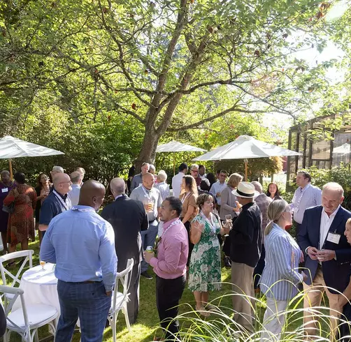 Group of event attendees