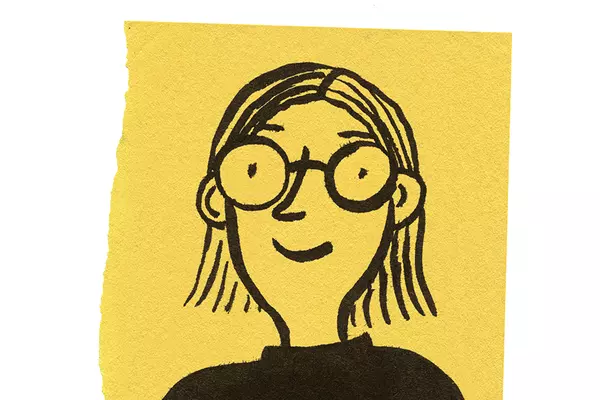 Illustration of Hallie Bateman ’11