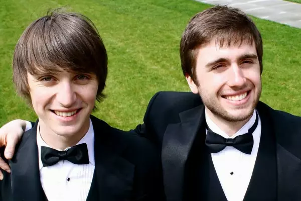 Sam Faustine ’13 and Patrick Schneider ’13