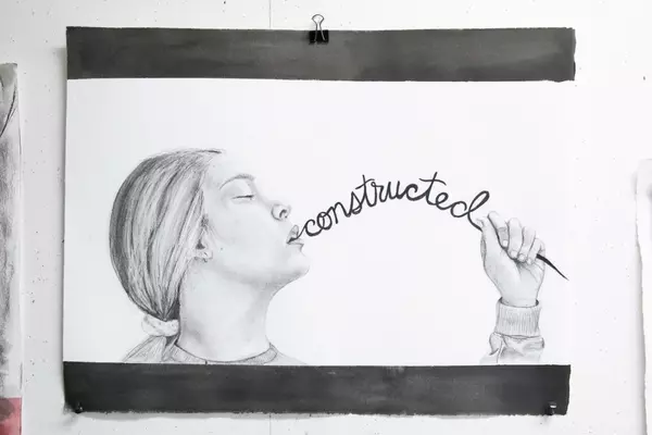 Message and Meaning Self-Portrait