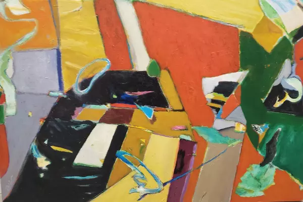 Painting: Landscape With Cheesecake, by William Turner ’65