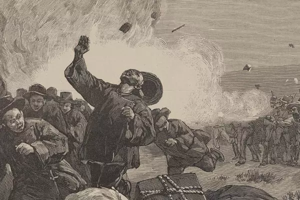 Illustration: Thure De Thulstrup—Library of Congress