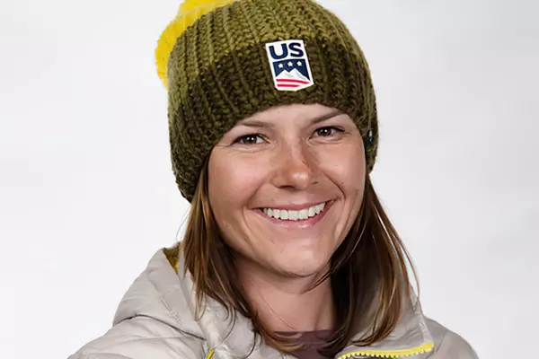 Torey Anderson DPT'18, photo courtesy U.S. Ski & Snowboard