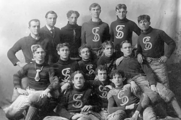 1901 football team in uniform.