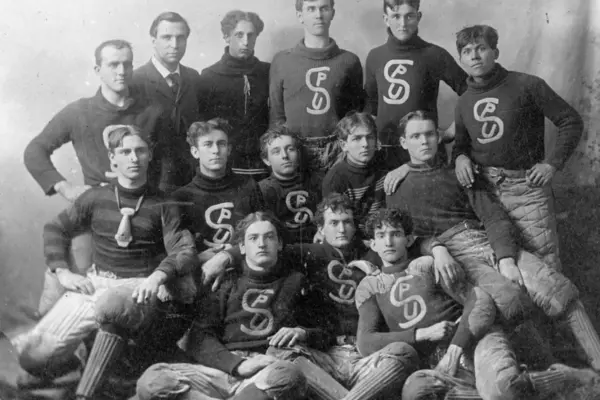1901 football team in uniform.