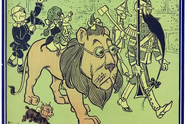 Illustration from The Wonderful Wizard of Oz by William Wallace Denslow. Public domain.