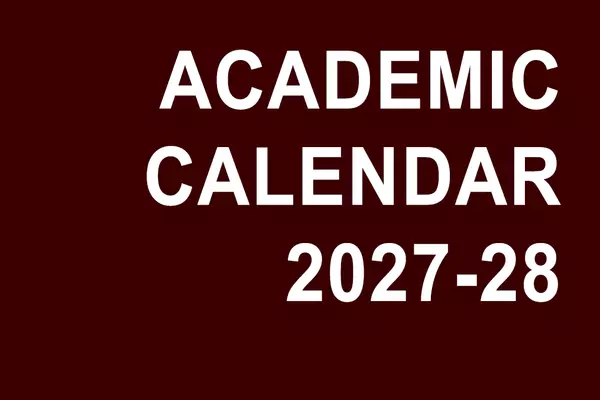 2027-28 Academic Calendar