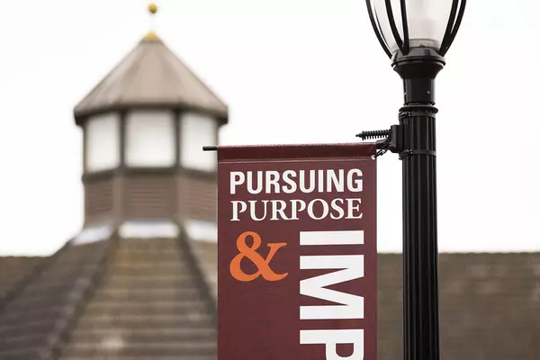 'Pursuing Purpose' banner