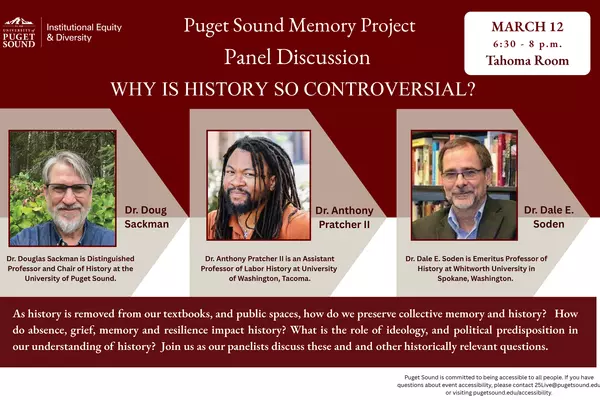 History Panel Event Poster