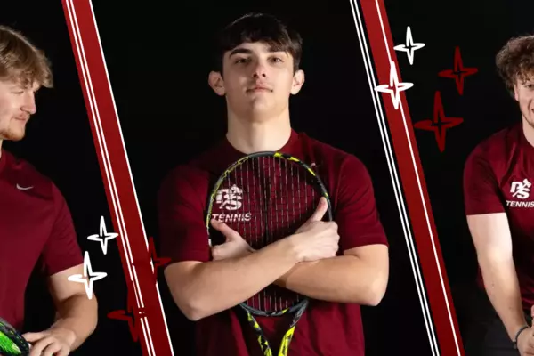 Men's tennis banner