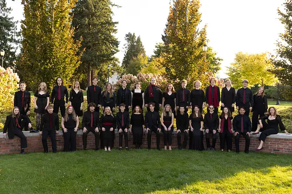 Adelphian Choir group photo
