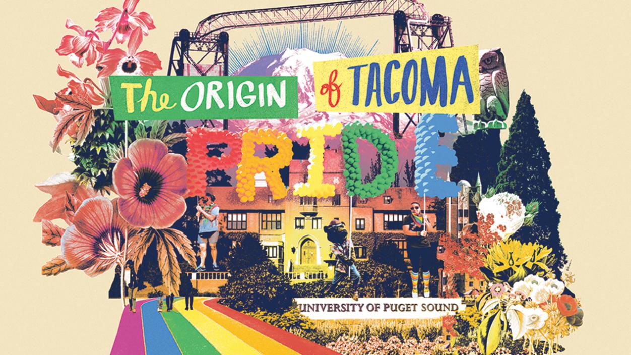 Illustration saying The Origin of Tacoma PRIDE