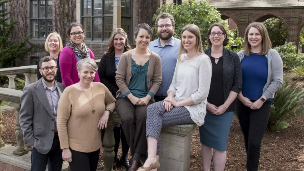 A group photo of the Career and Employment Services team